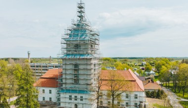 Modulinių ir fasadinių pastolių sistemų sprendimas 