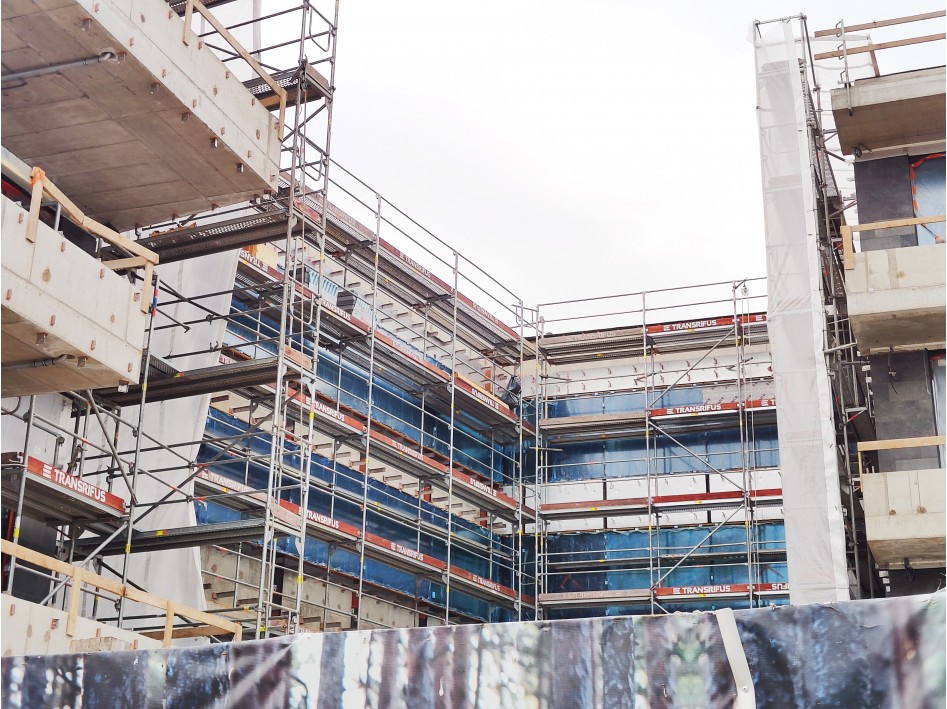 Pastoliai ir iškrovimo platformos apartamentams Palangoje