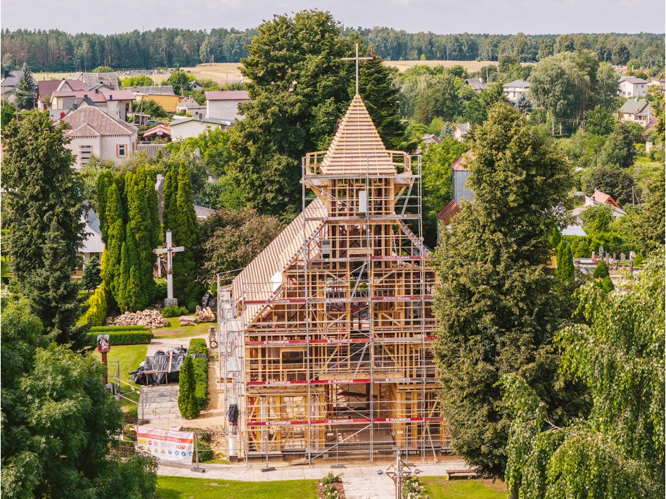 TRANSRIFUS pastoliai Šlienavos bažnyčios rekonstrukcijai