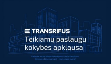 Padėkite mums tobulėti || TRANSRIFUS teikiamų paslaugų kokybės apklausa | 2023 Padėkite mums tobulėti || TRANSRIFUS teikiamų paslaugų kokybės apklausa | 2023