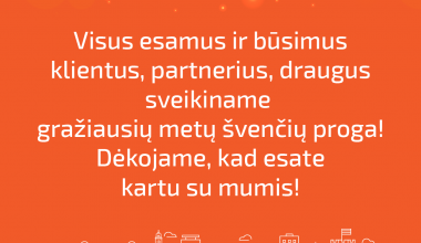 Linkime stebuklingų švenčių!