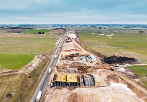 Klojinių ir pastolių infrastruktūros sprendimas – žaliasis tiltas gyvūnų migracijai