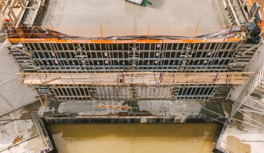 Klojinių sprendimai betonavimo darbams „Rail Baltica“ ruože