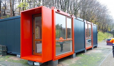 Konteinerinių patalpų projektai