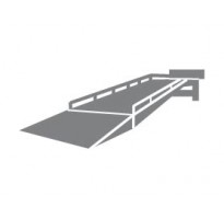 Mobile loading container ramps