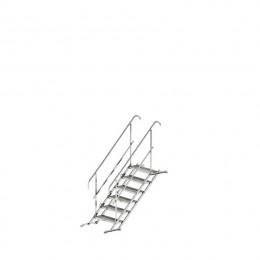 Temporary stairs 6 steps Temporary stairs 6 steps