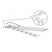 Aluminium-plywood pass-by platform 3,07 B61m