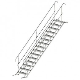 Temporary stairs 15 steps Temporary stairs 15 steps