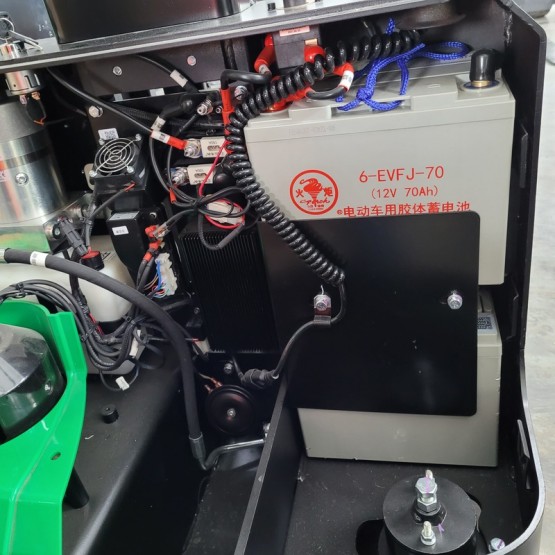 Elektrinis aukštai keliantis palečių vežimėlis Hangcha CDD10-AMC1 1.75m I7BA10484