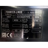 Linde H40T $$H2X394Z01172