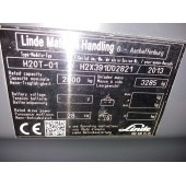 Dujinis krautuvas Linde H20T H2X391D02821