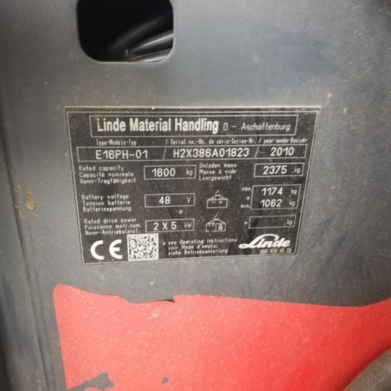 Linde E16PH $$H2X386A01823