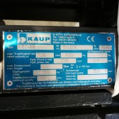 Šakių pozicionierius su pastūma KAUP 1.5t466 154606