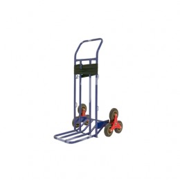 Rankinis vežimėlis su 3 ratais kiekvienoje pusėje