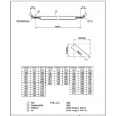 Vertical brace 2,07x2,0 m