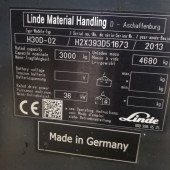 Dyzelinis krautuvas Linde H30D H2X393D51673