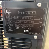 Elektrinis palečių vežimėlis Linde L14APi W41173F02429