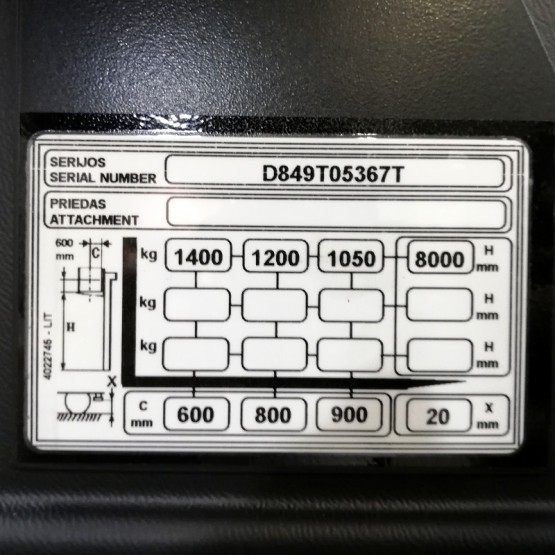 Elektrinis rietuvas MR14 D849T05367T