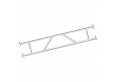 Skersinis dvigubas stogo 0.4x2.57 ALU