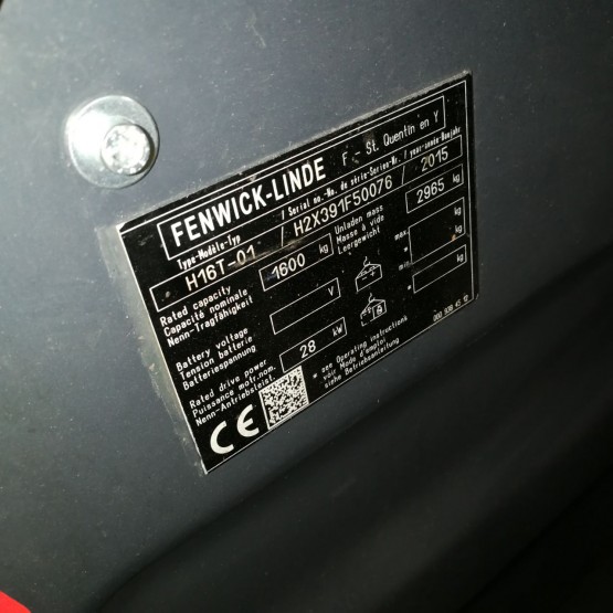 Dujinis krautuvas Linde H16T H2X391F50076