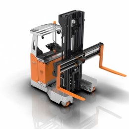 2.5 ton Electric Multi-directional Forklift with 4 forks