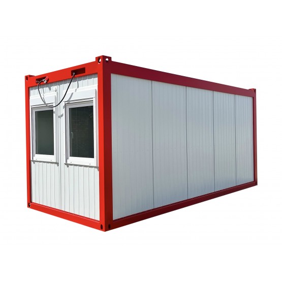Container cabin 20' colored frame