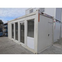 Naudotas buitinis konteineris su vitrinomis NAM268