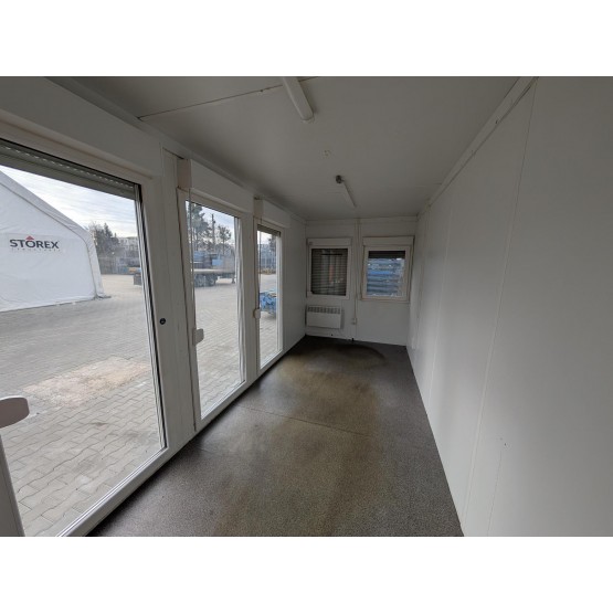 Naudotas buitinis konteineris su vitrinomis NAM268