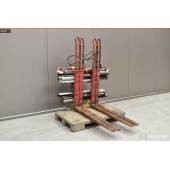 DURWEN Double pallet handler with side-shift