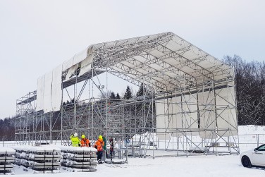 Laikino stogo projektai