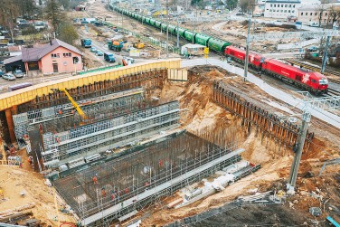 Lentvario pervažos rekonstrukcija ir tunelio statybos