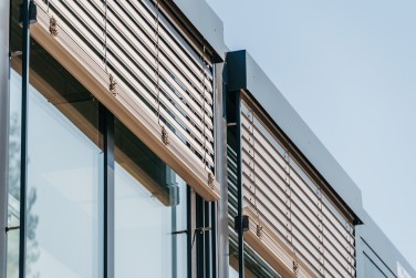 Modernios administracinės patalpos iš konteinerinių modulių Klaipėdoje