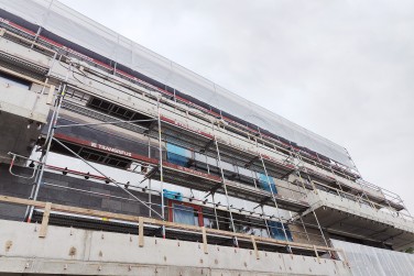 Pastoliai ir iškrovimo platformos apartamentams Palangoje