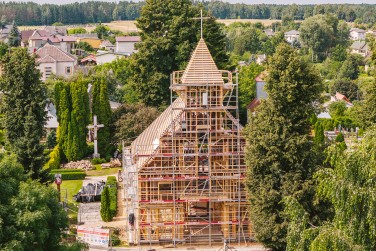 TRANSRIFUS pastoliai Šlienavos bažnyčios rekonstrukcijai