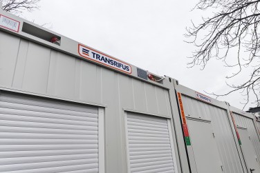 Konteinerinių patalpų nuoma laikinai mokyklos valgyklai