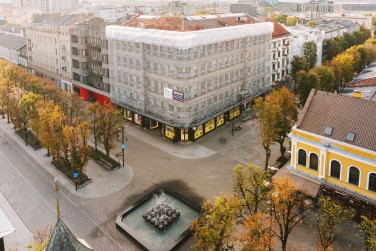 Fasadiniai pastoliai paveldo objektų rekonstrukcijai